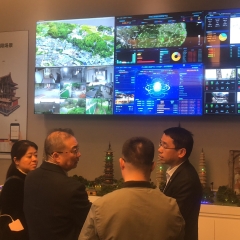 住建部信息中心米文忠处长一行莅临我司走访调研