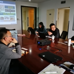 中科院上海微系统与信息技术研究所领导贾根团一行莅临我司参观交流